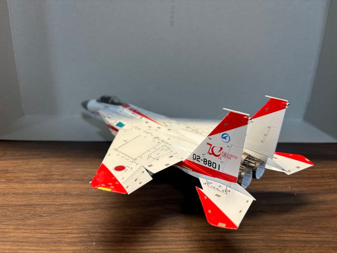 7/18まで値下げ　ファインモールド1/72 F-15J 空自創設70周年記念