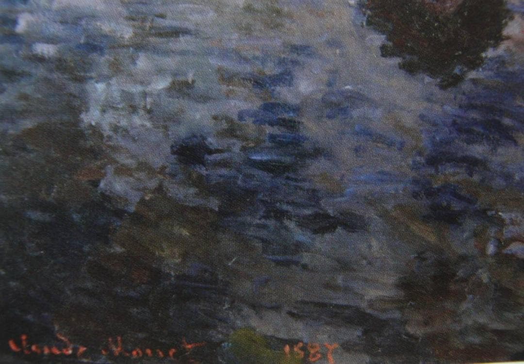 クロード・モネ、「Young Women in Boat」、厳選