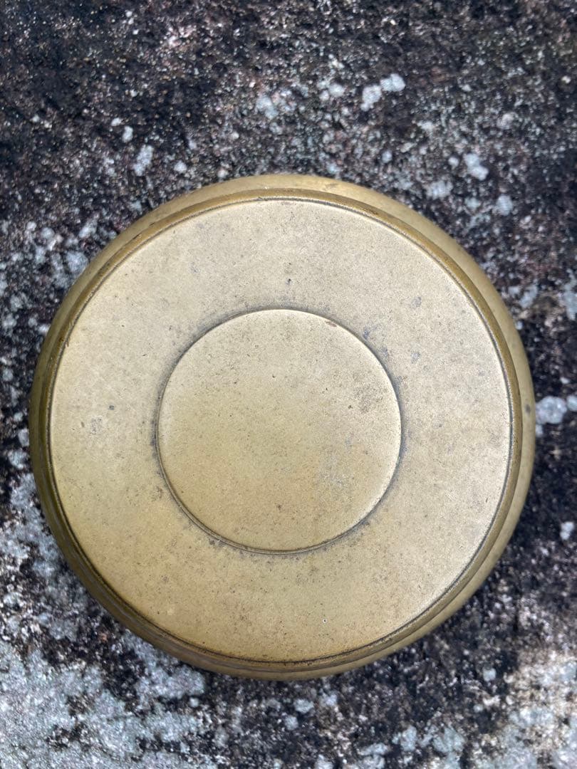 打楽器と棒　スティック　味わい深いヴィンテージ品　黒色　楽器職人さんの手仕事品