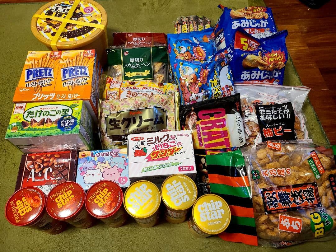 アミューズメント景品 大容量スナック菓子セット まとめ売り