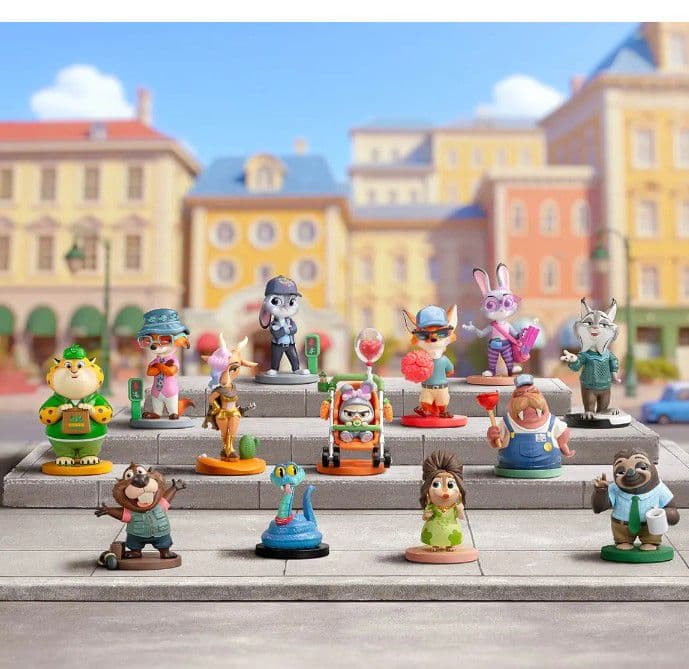 Disney　ポップマート　ズートピア2　アソートボックス　シュリンク付