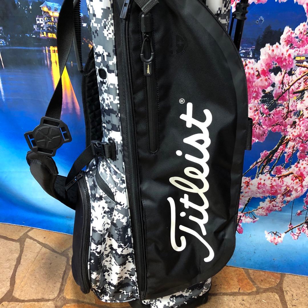 寶BV-1124 タイトリスト スタンド式 キャディバッグ カモフラージュ柄