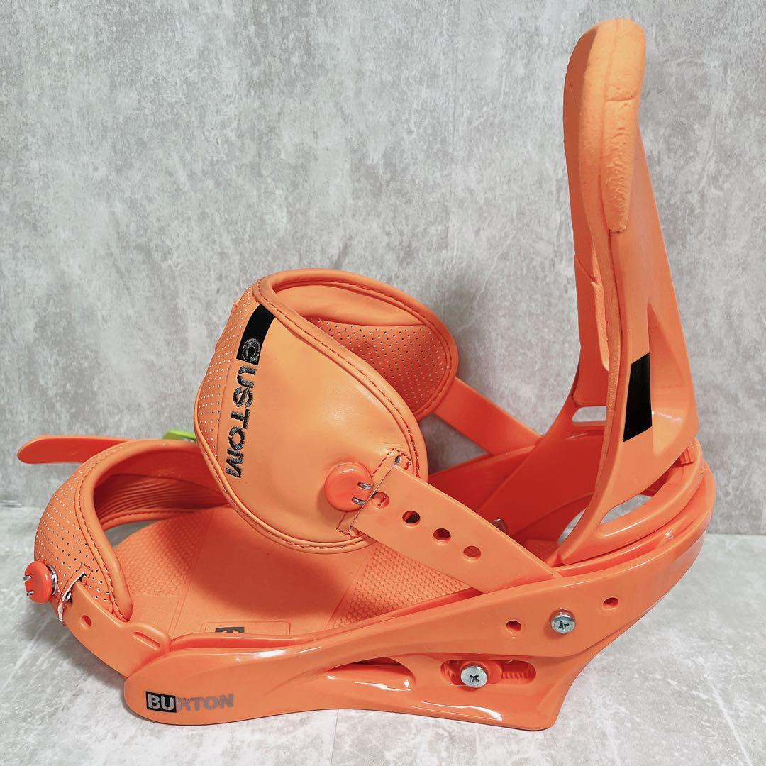 BURTON CUSTOM ビンディング Mサイズ オレンジ