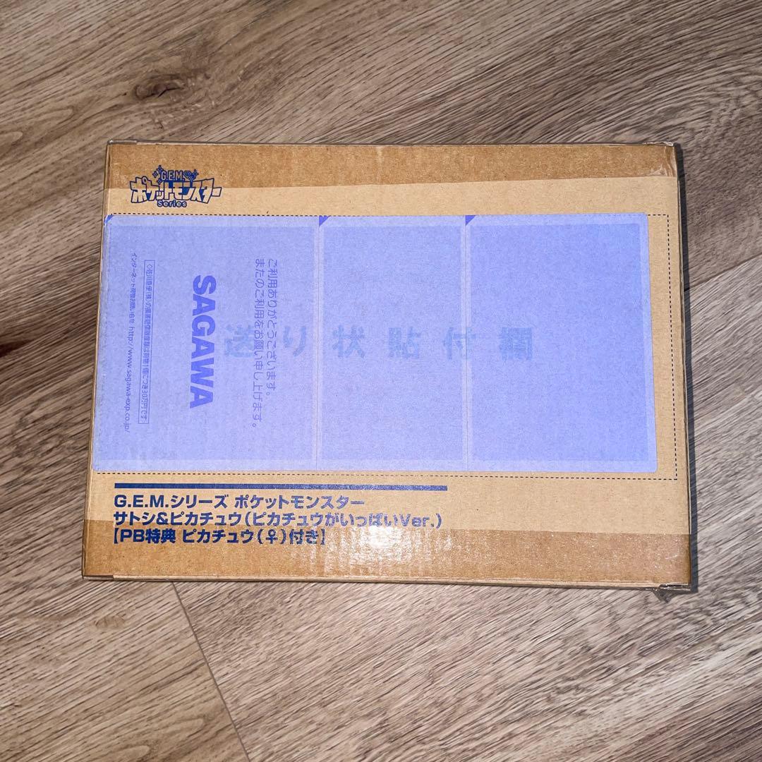 G.E.M ポケットモンスター　サトシ&ピカチュウ 特典付き　フィギュア
