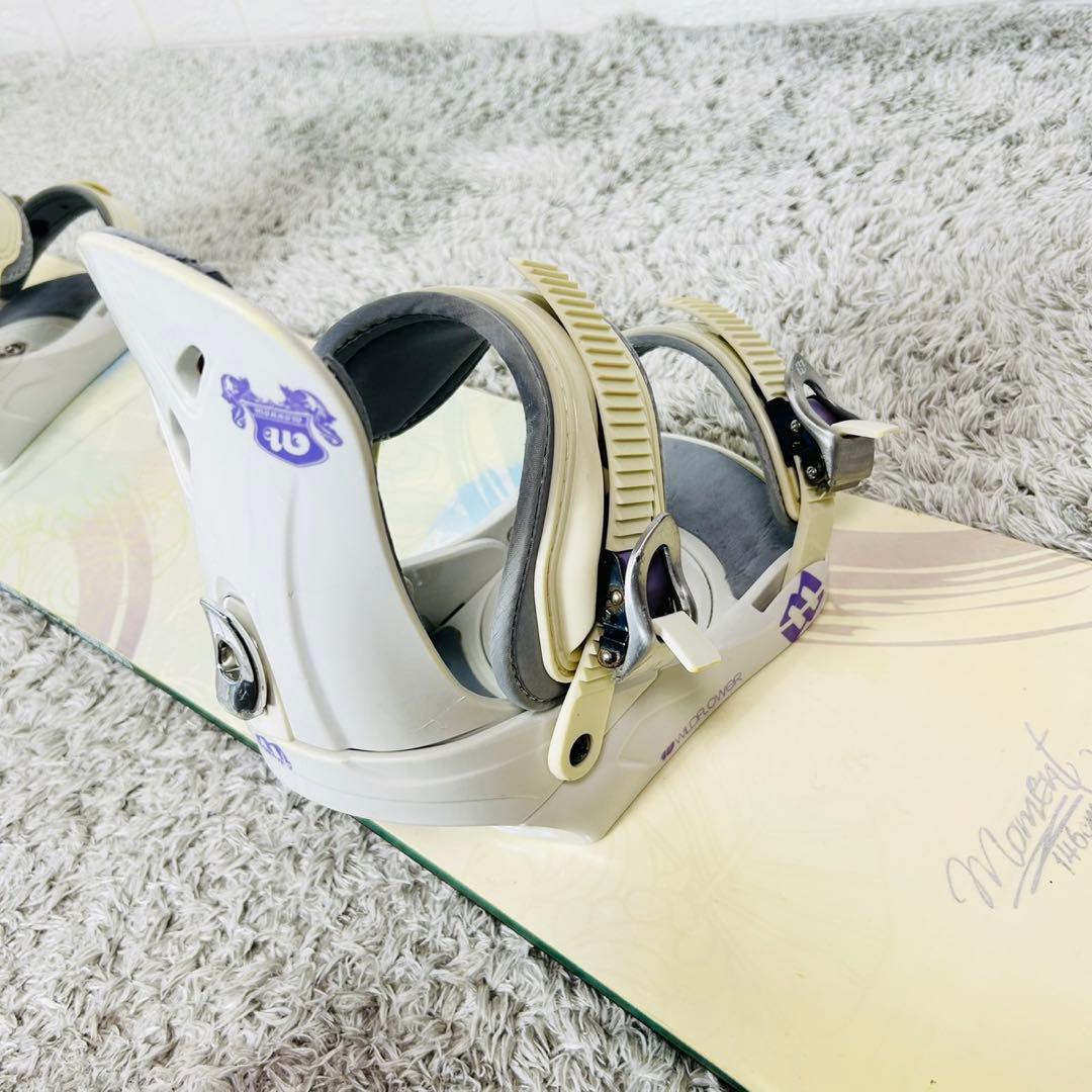 【初心者おすすめ 】 K2　MOMENT　スノーボード　セット　146cm　M