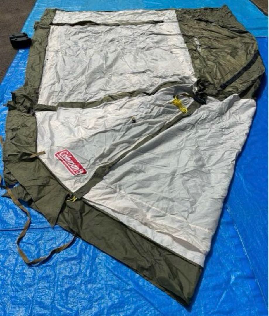 付属品完備 コールマン Car Side Tent 3025 カーサイドテント