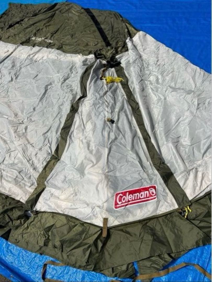 付属品完備 コールマン Car Side Tent 3025 カーサイドテント