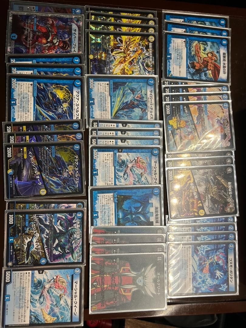 デュエルマスターズ 引退品　デッキ５個セット　シングルカード多数