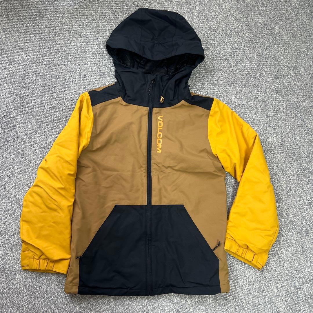 Volcom キッズ 150 ジャケット ビブパンツ セット スキーウェア