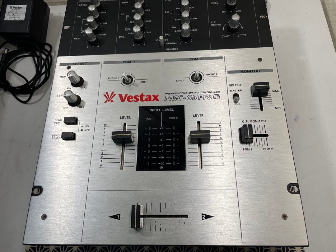 VESTAX ベスタクス　PMC-05ProⅢ フェーダーメンテ　カットラグ