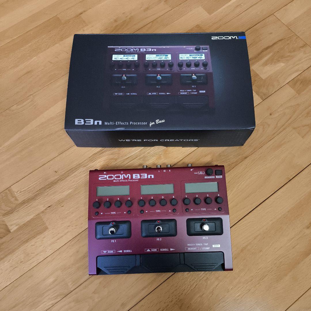 ZOOM B3n マルチエフェクトプロセッサー