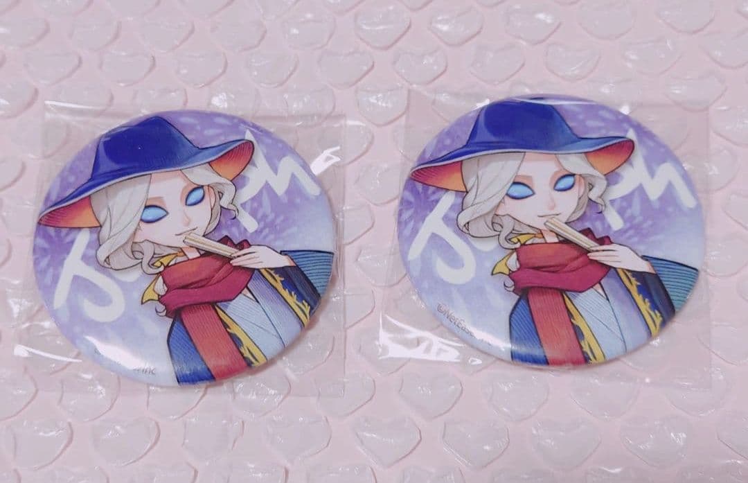 第五人格 ldentity V 写真家 ジョゼフ アトレ 夏祭り 缶バッジ