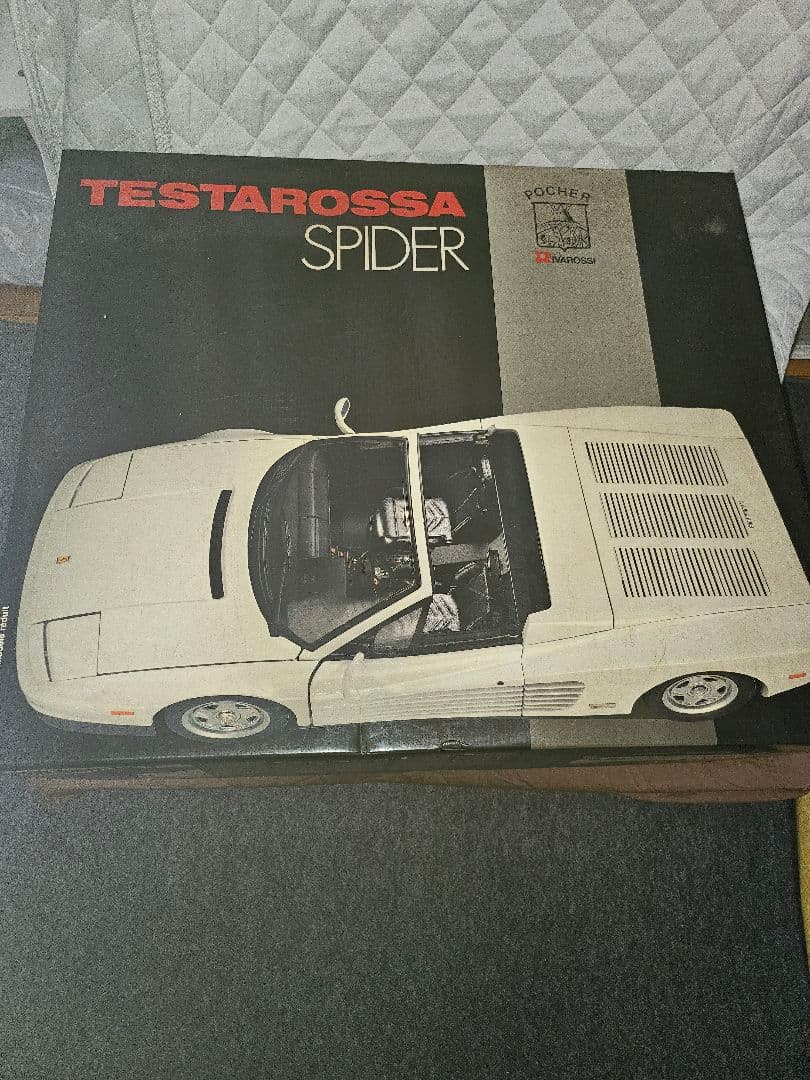 ぽ*よ様 ポケール社 1/8 フェラーリ テスタロッサ スパイダー ボディ金属製