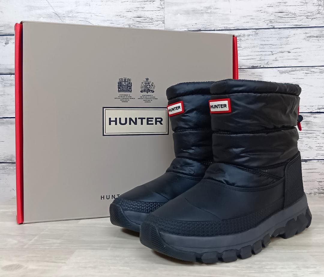 ハンター/オリジナルインシュレーテッドショートスノーブーツSIZE W.UK5