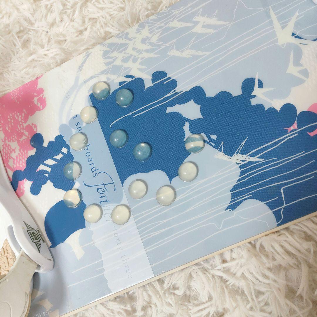 BURTON　FEATHER　143cm レディース　バートン　ビンディング付