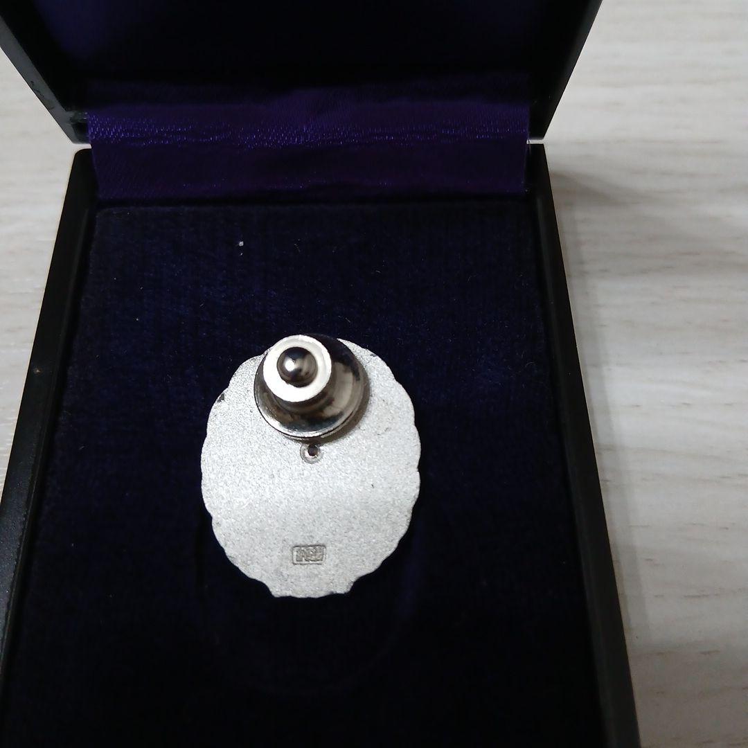 ★純銀製★日本国有鉄道功績章ピンバッジ