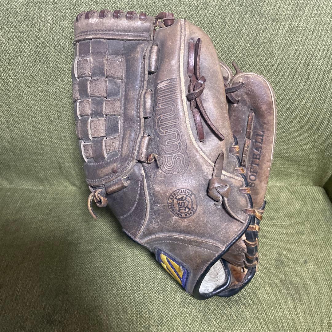 Mizuno ソフトボールグローブ 　年代物❗️