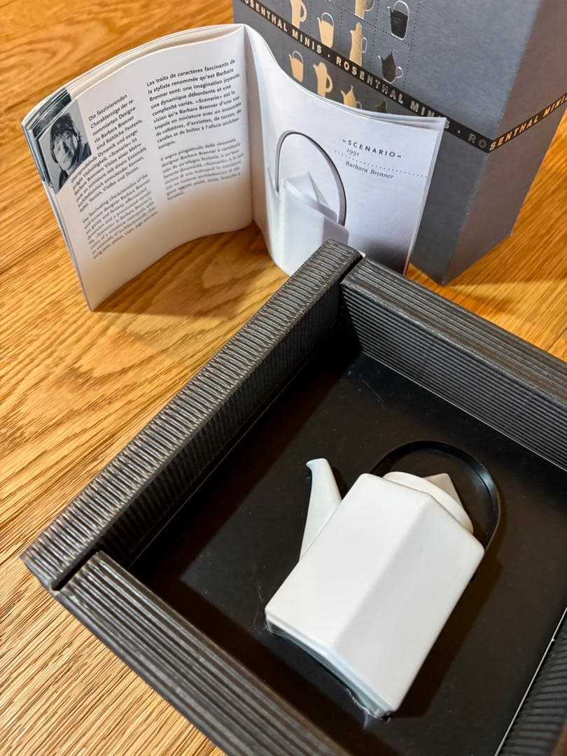 ローゼンタール ミニ Rosenthal minis ミニティーポット シナリオ