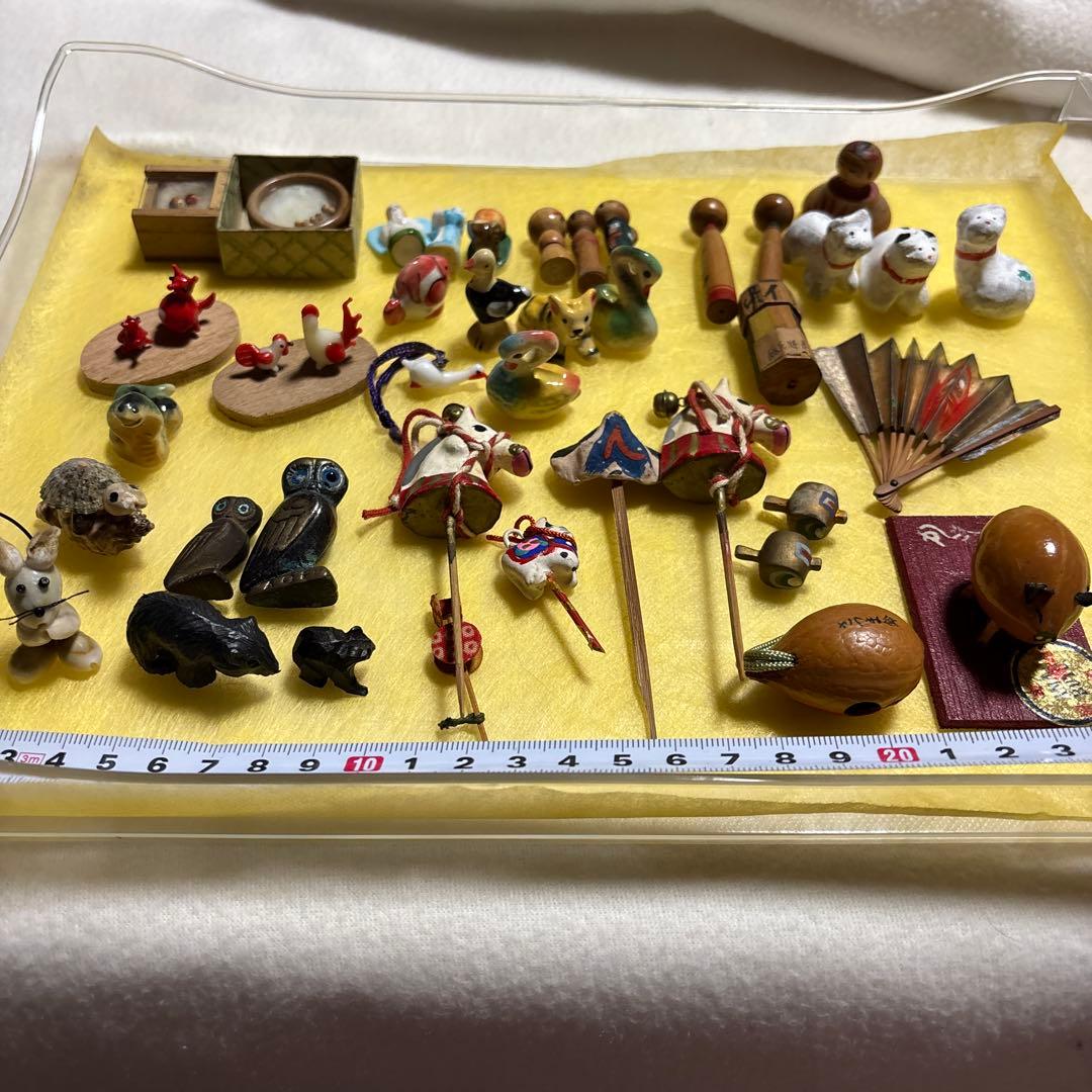 郷土玩具ミニチュアセット40個