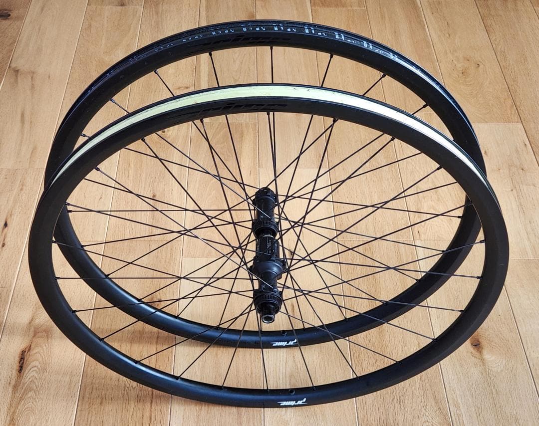 PRIME プライム BLACK EDITION 28 シマノ11S 前後セット