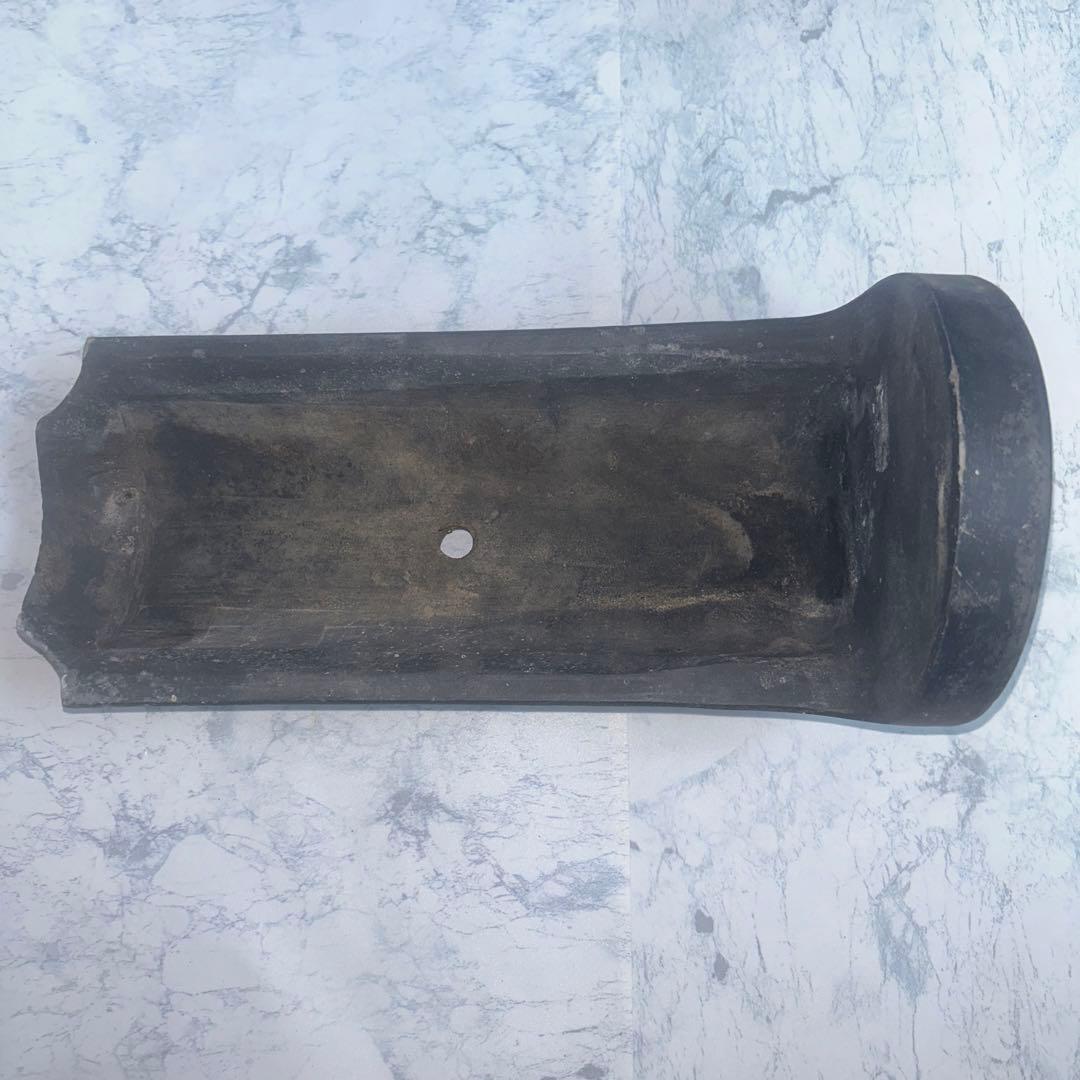 三つ葉葵紋　丸瓦