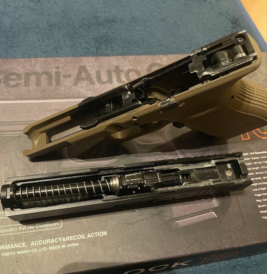 マルイGLOCK 19 gen3 ガスガン カスタム 他
