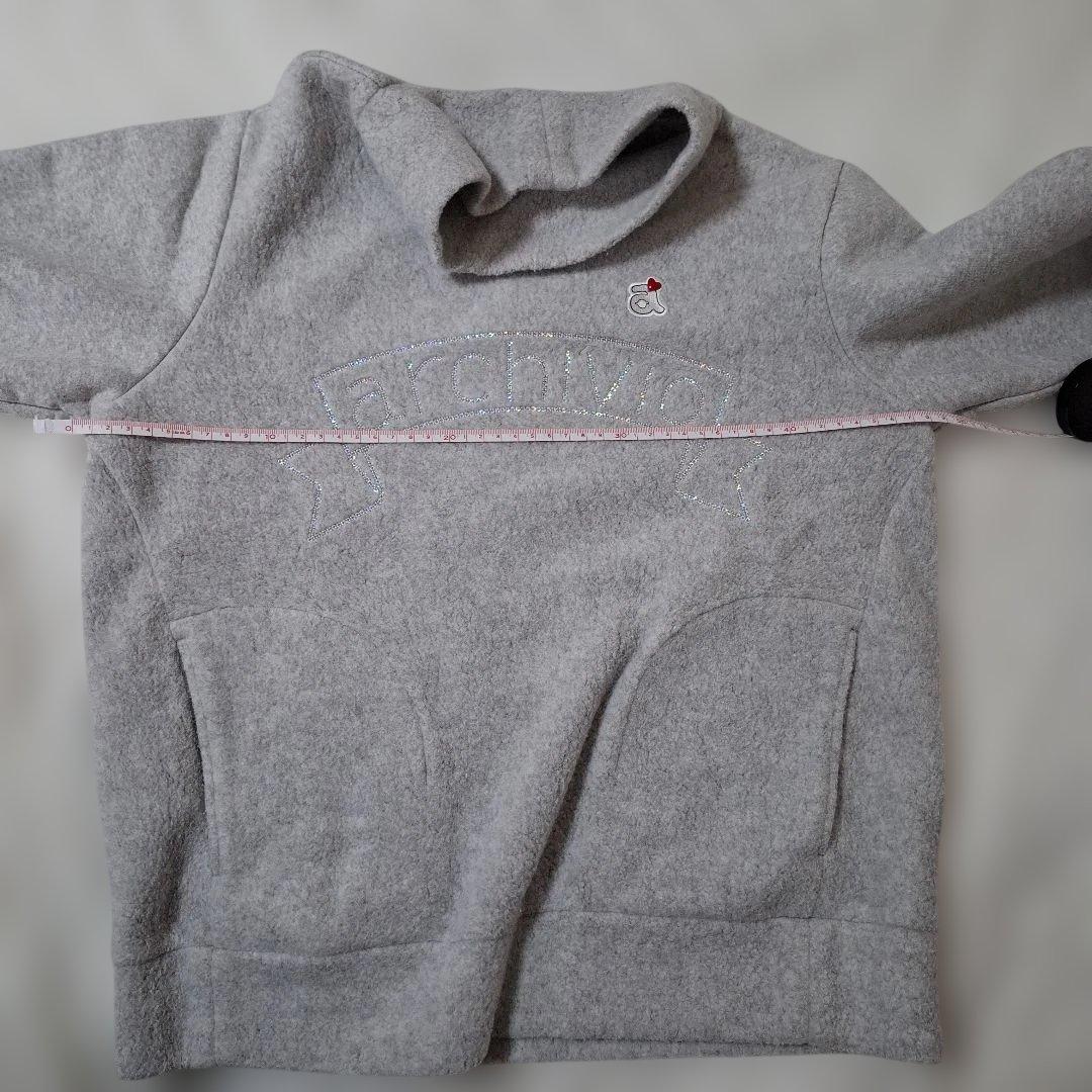 アルチビオ　グレー タートルネック セーター