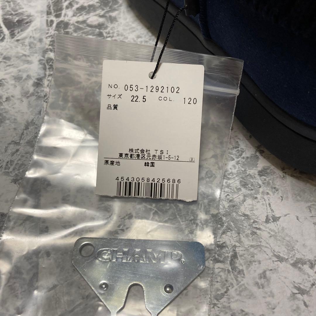 【新品未使用】パーリーゲイツ ゴルフシューズ ヌバック×リブニット 22.5