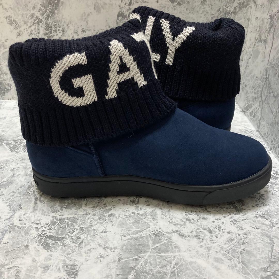 【新品未使用】パーリーゲイツ ゴルフシューズ ヌバック×リブニット 22.5