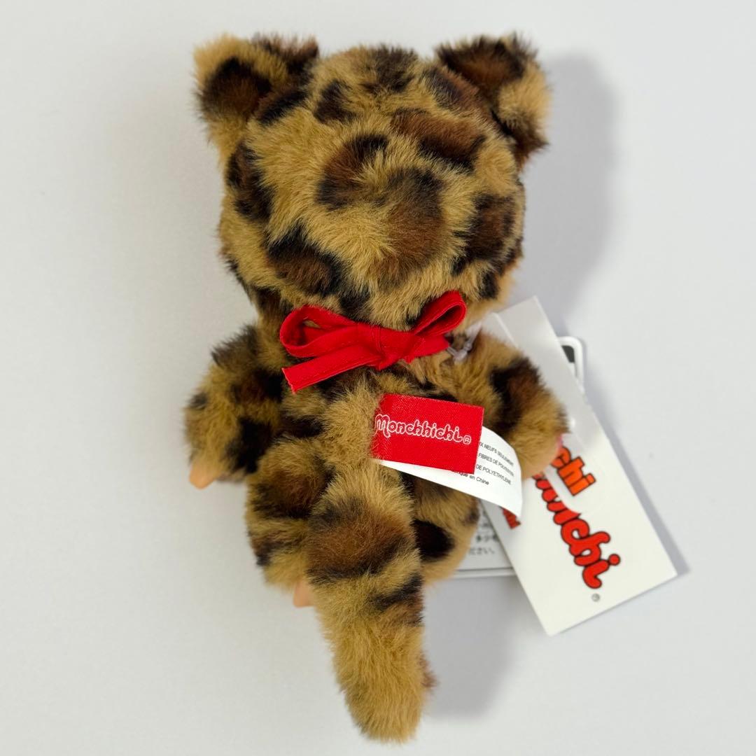 【カスタム】モンチッチ ヒョウ柄 ぬいぐるみ Sサイズ　（男の子）