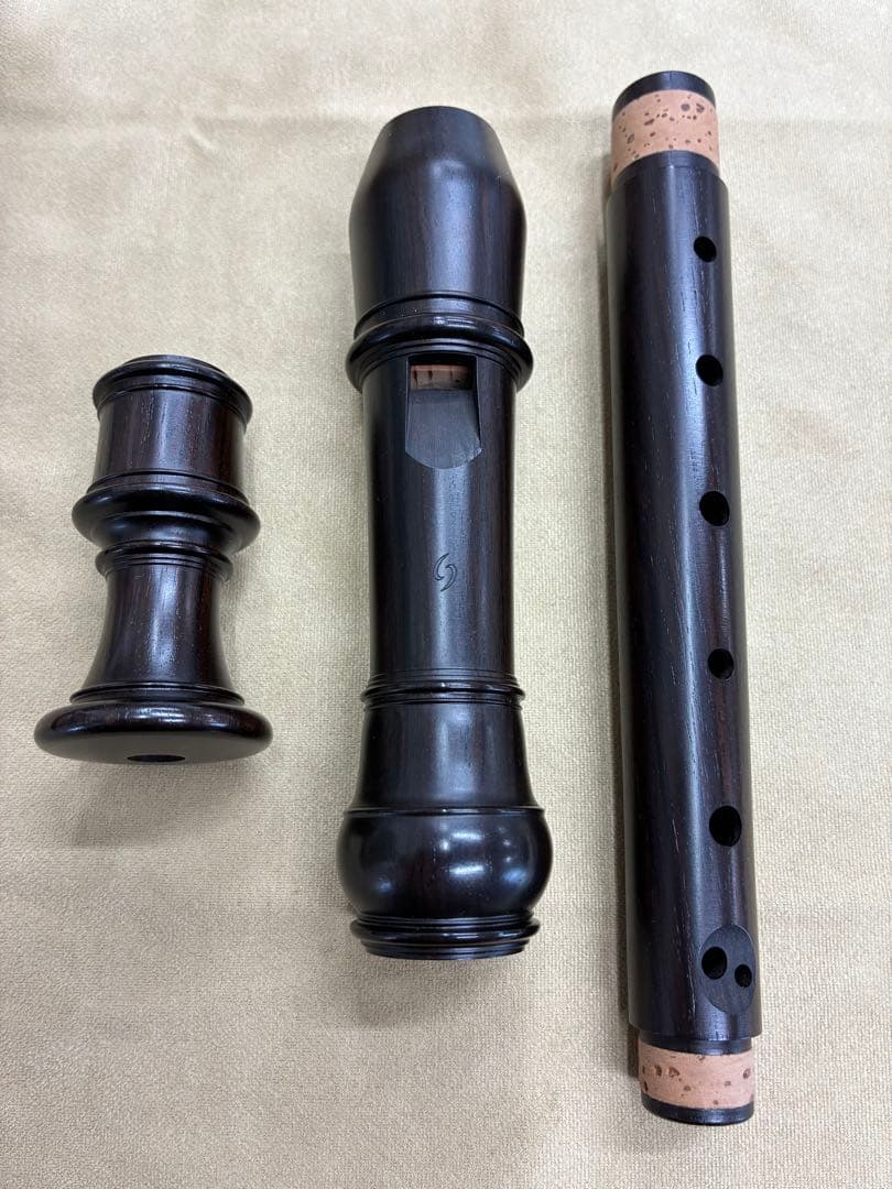 モーレンハウエル　ソプラノリコーダー　デンナー5124 グラナディラ　バロック式