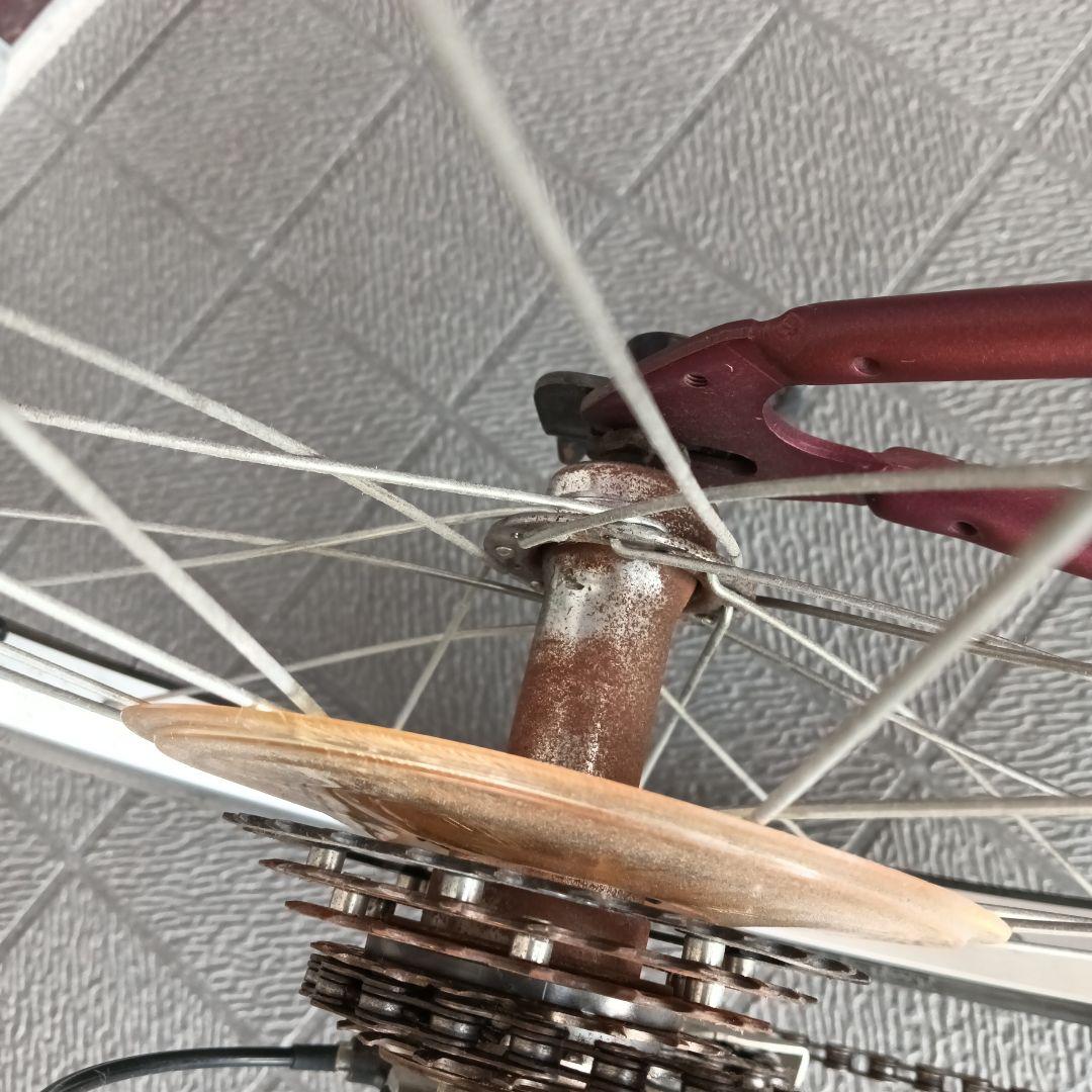 【土日引取限定】DAHON SUV D6 折りたたみ自転車　マットワイン