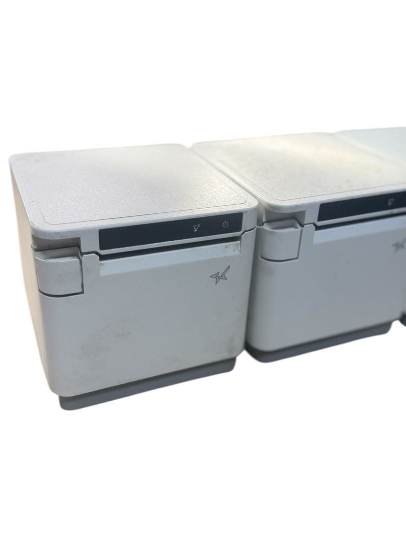 【4台】スター精密　 POS 小型レシートプリンター MCP31LB WT JP