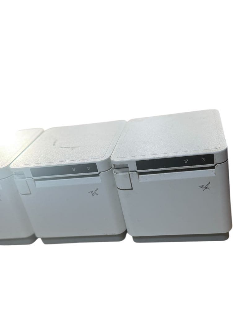 【4台】スター精密　 POS 小型レシートプリンター MCP31LB WT JP