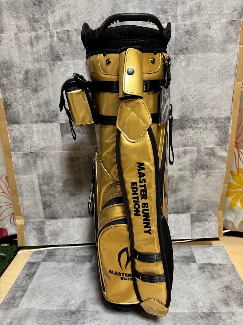 MASTER BUNNY EDITION ゴルフスタンドキャディバッグ ゴールド