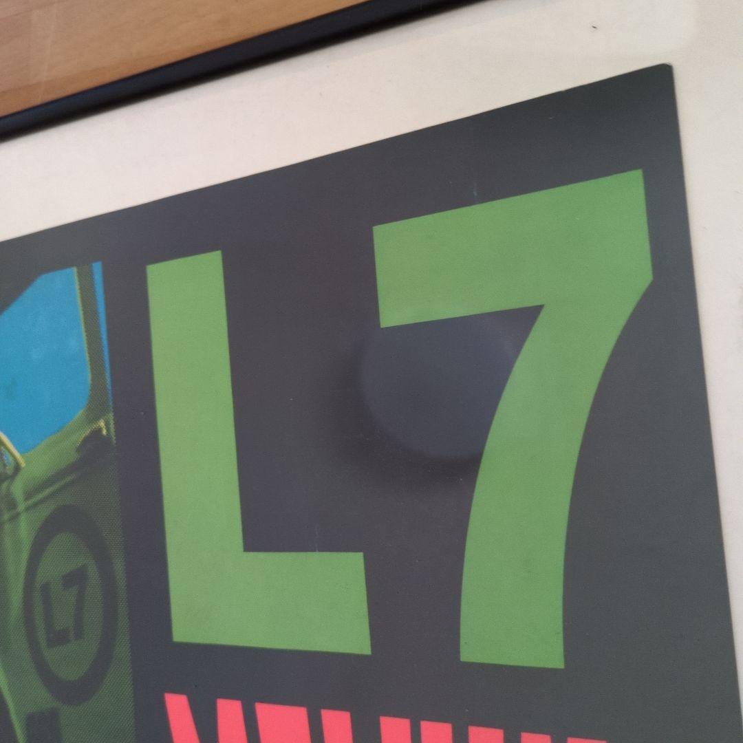 taz L7 melvins wool シルクスクリーンポスター