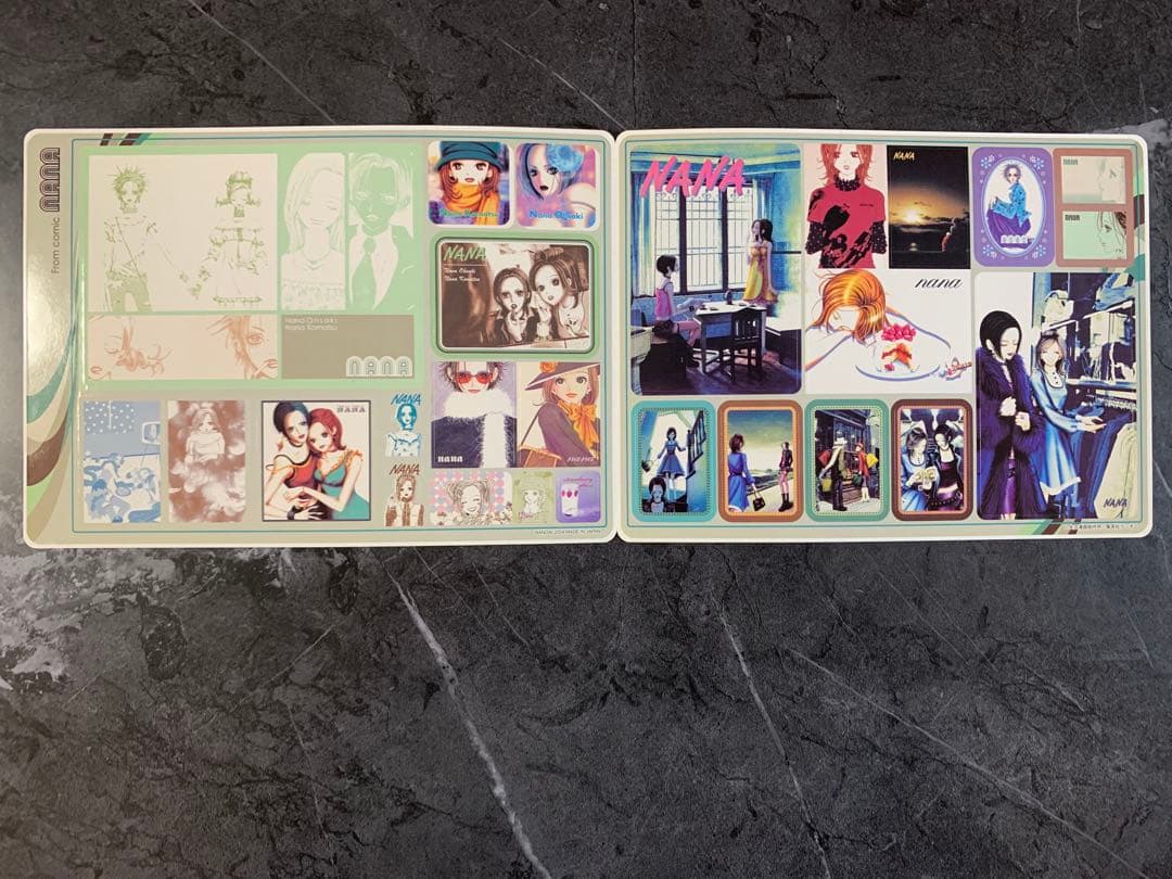 NANA ジャンボシールダス　新品全4種＋1種+使用済　計7点セット　矢沢あい