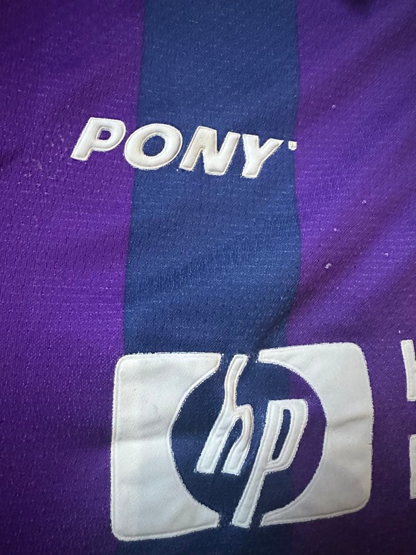 激レア95-96 トッテナム 長袖 PONY アウエイユニフォーム Sサイズ