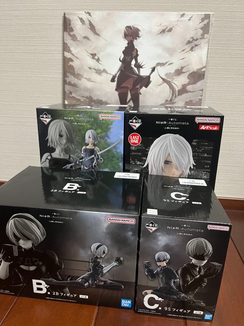 NieR 一番くじ A賞 B賞 C賞D賞ラストワン賞 ＋下位賞