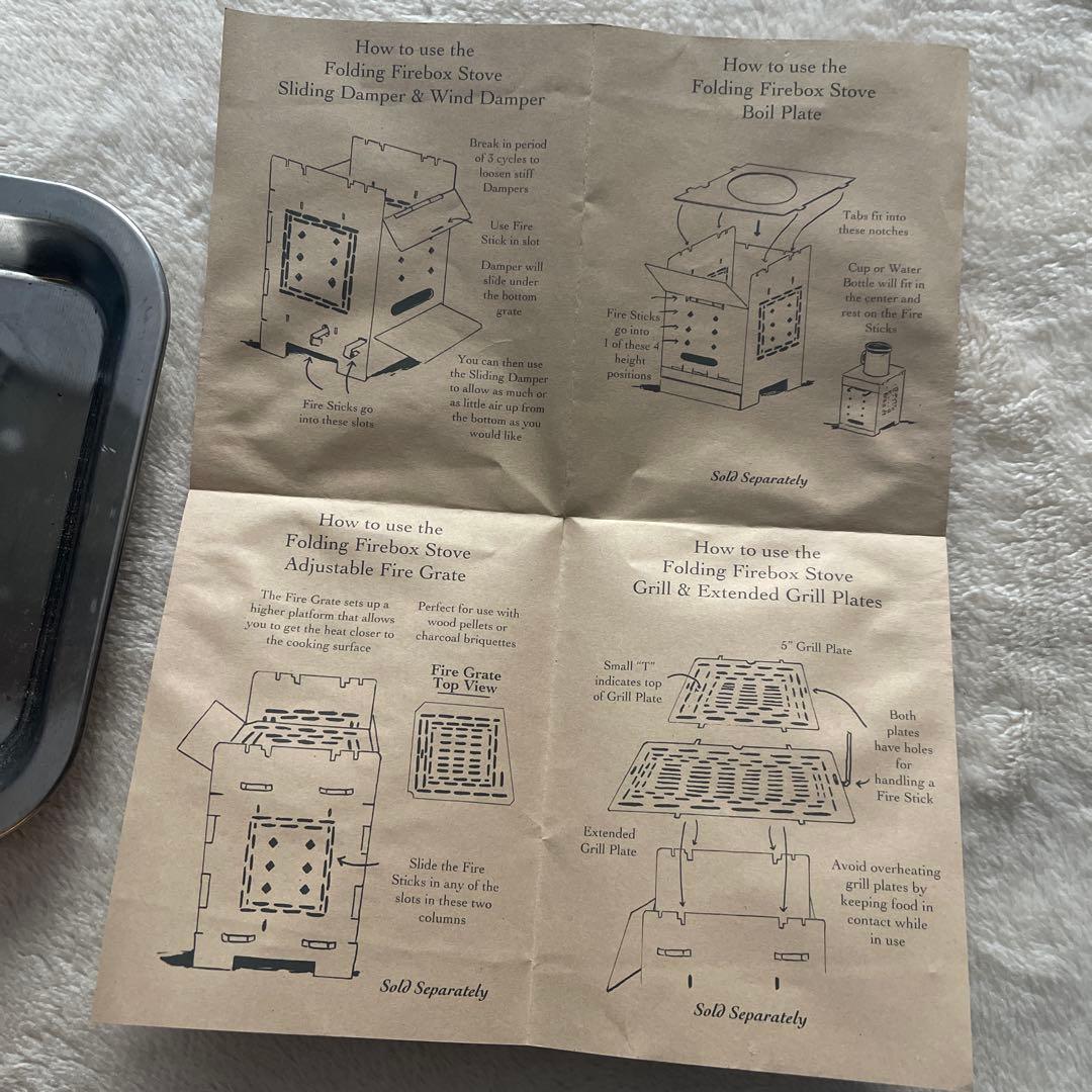 FIREBOX Folding Stove 焚き火台