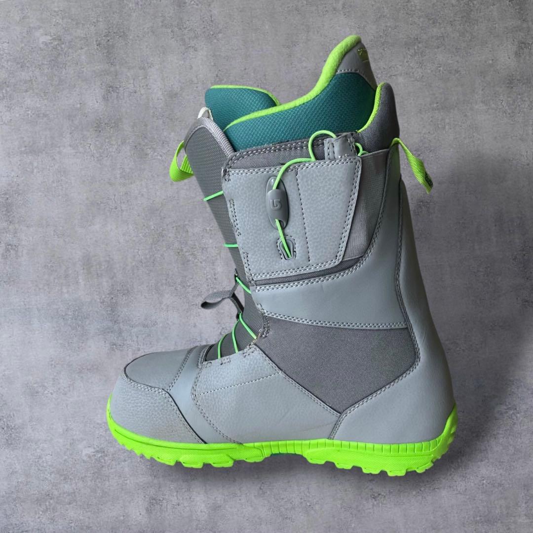 バートンBurtonブーツ27.5MOTOモトスノーボードウェアグレーグリーン
