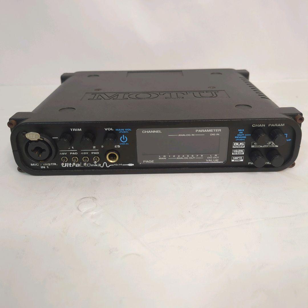 MOTU UltraLite mk3 オーディオインターフェース