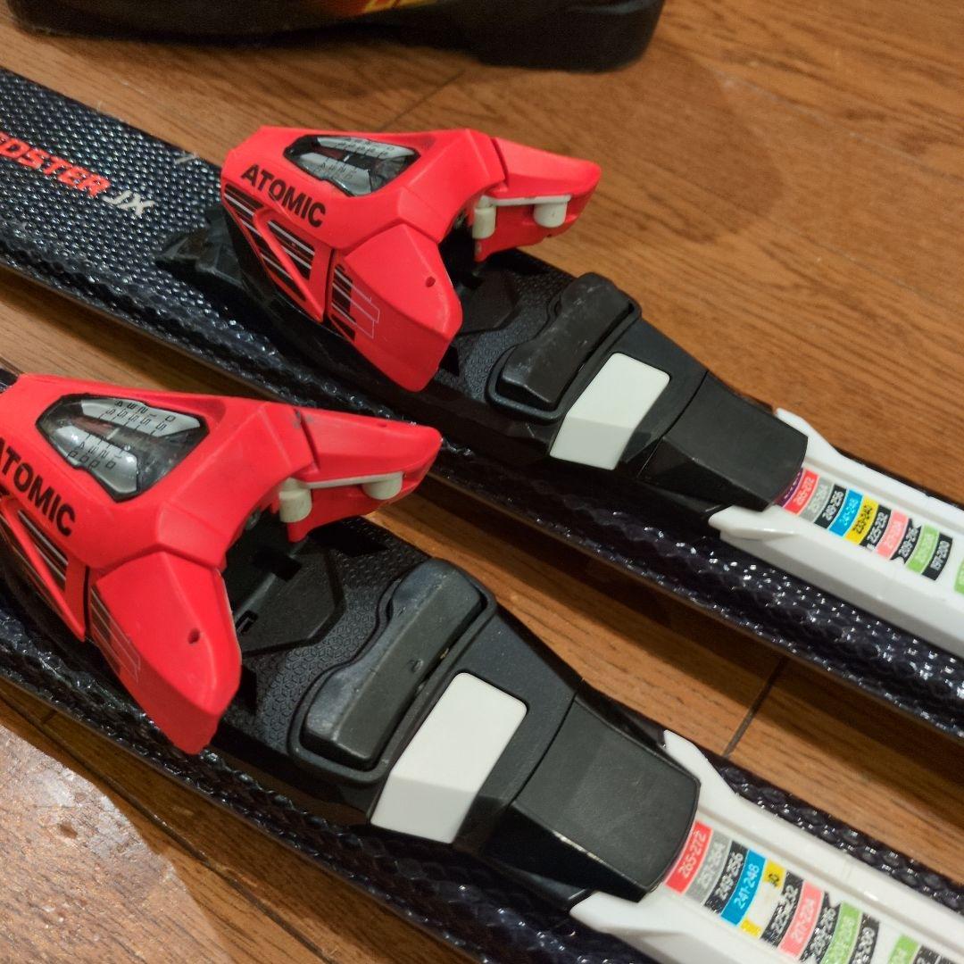 ATOMIC REDSTER 120cmジュニア スキーセット ブーツ付き