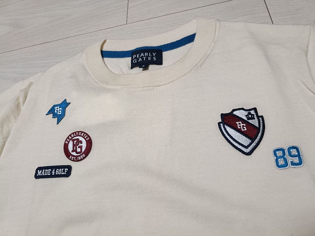 パーリーゲイツ☆メンズ長袖ニット☆サイズ５(Ｌ)