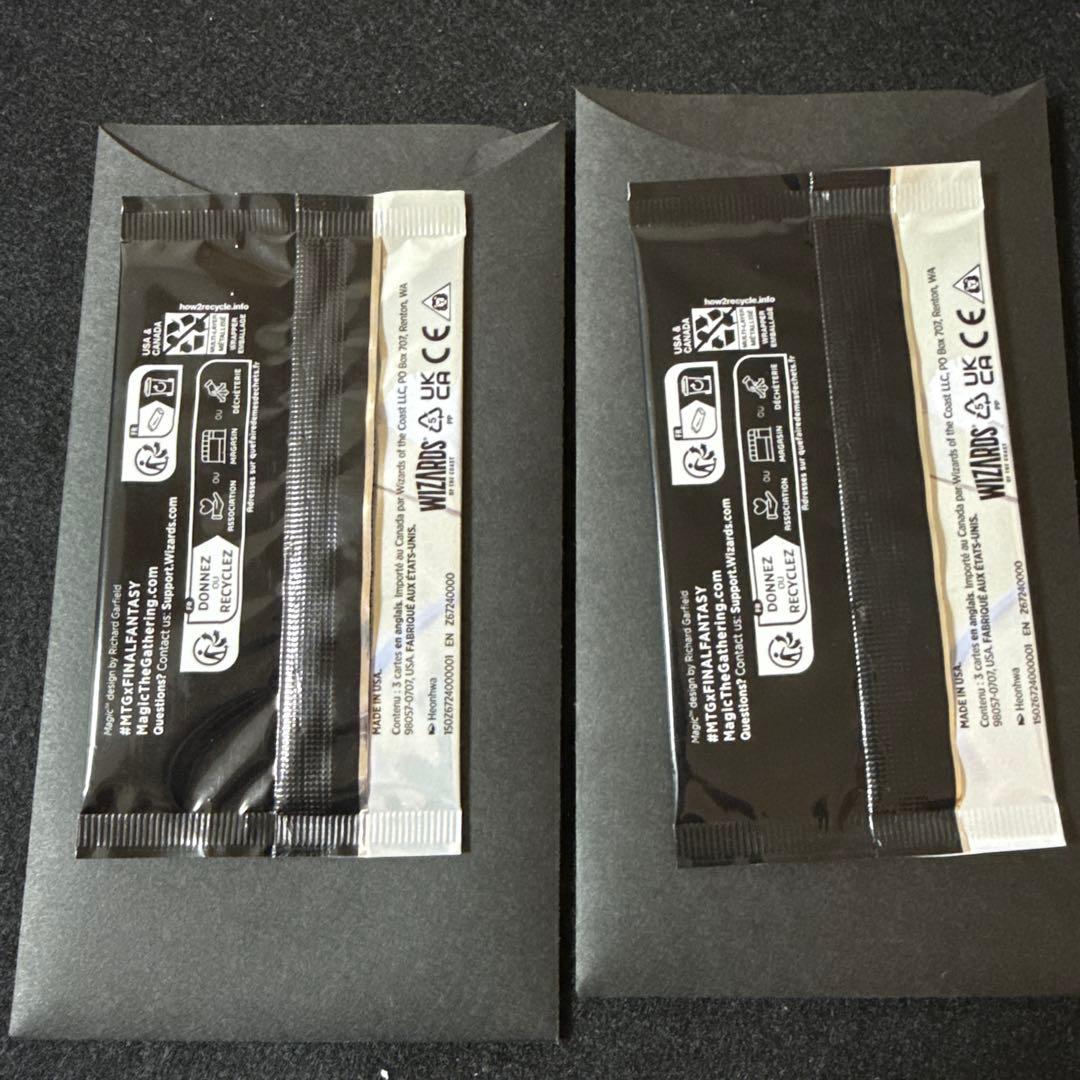 未開封 mtg FF コレクターブースター サンプルパック 英語　2パック