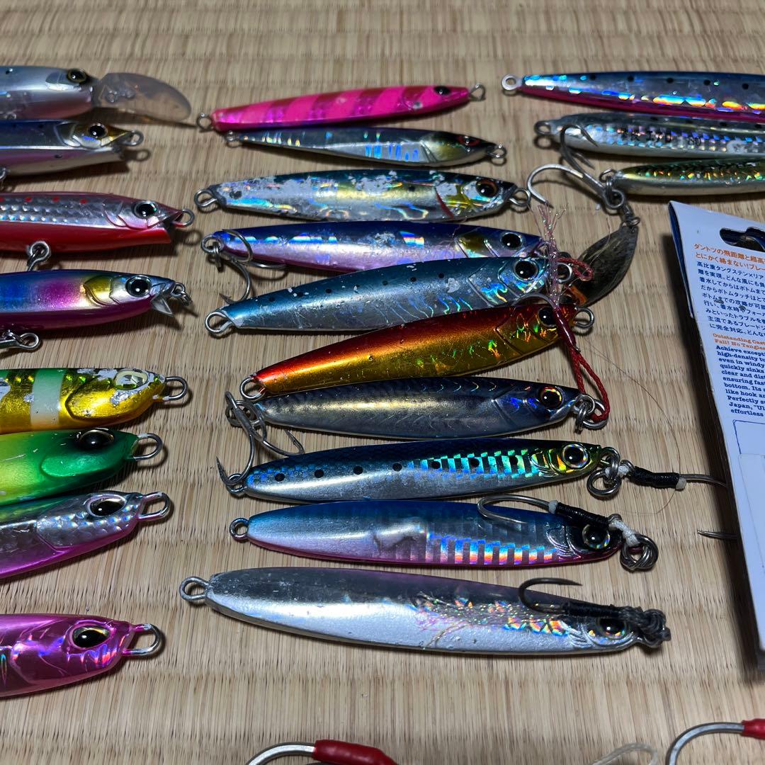 ライトショアジギング引退セット、メタルジグ色々価格交渉お気軽に