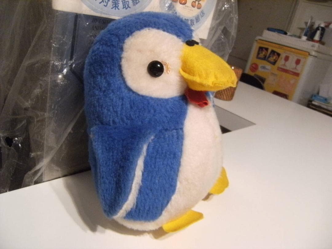 廃番★昭和レトロ★80年代★ビンテージ パピプペンギンズ系 ペンギン ぬいぐるみ