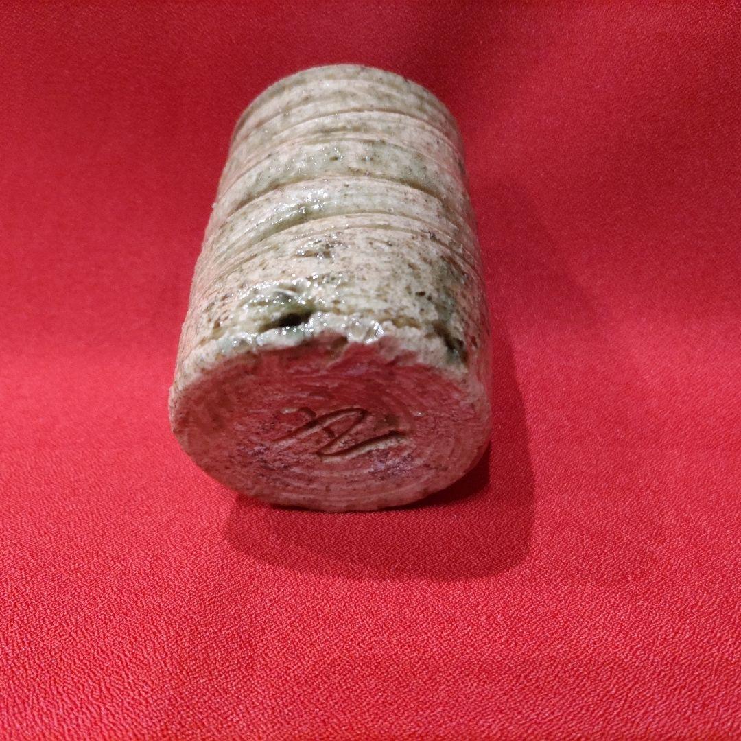 鈴木五郎 織部 湯呑 1点 湯飲み 茶碗 酒器