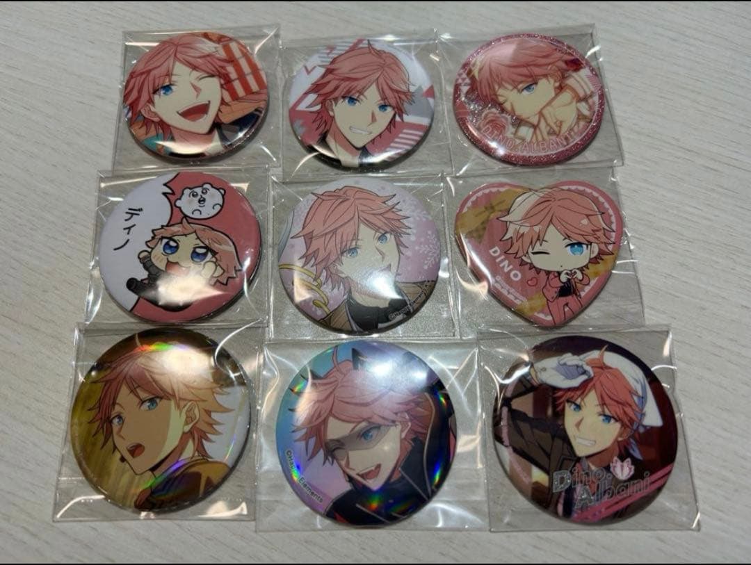 エリオスR キース 缶バッジ 19個セット