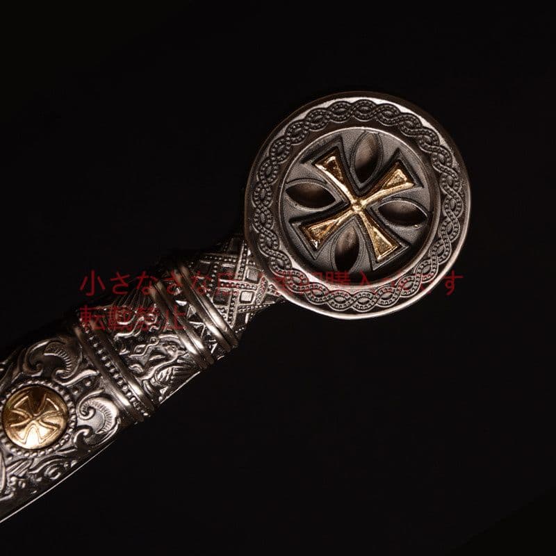 テンプル騎士剣 古兵器 武具模造刀·模擬刀 Cosplay ロールプレイング